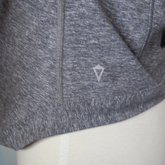 Ivivva Heather Slate Four Count Shrug Twist Wrap - Picture 5 of 8